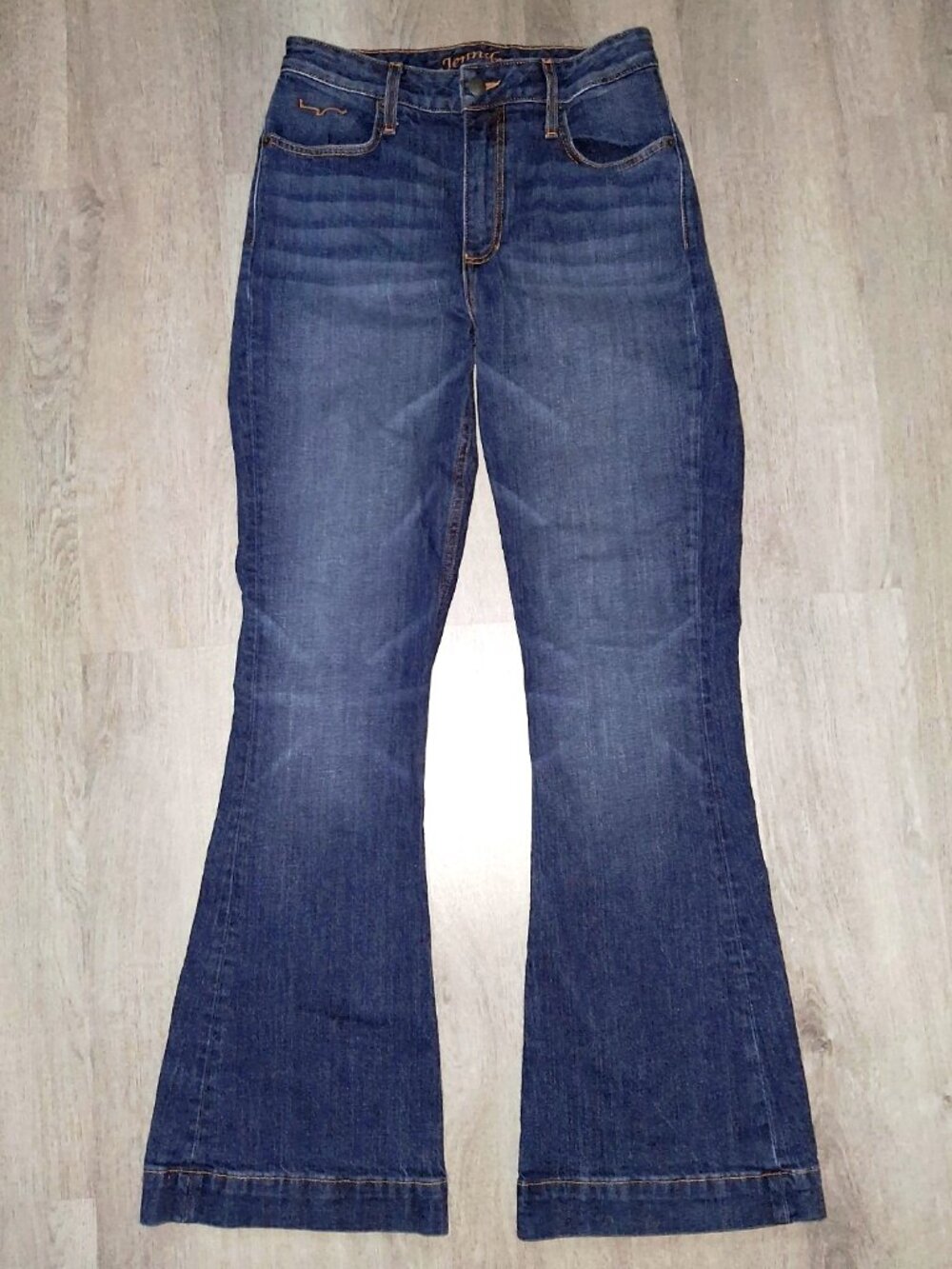 Kimes Ranch Jennifer Jeans Size 6/32 Bell Bottoms Flared Wide Leg Denim Flares